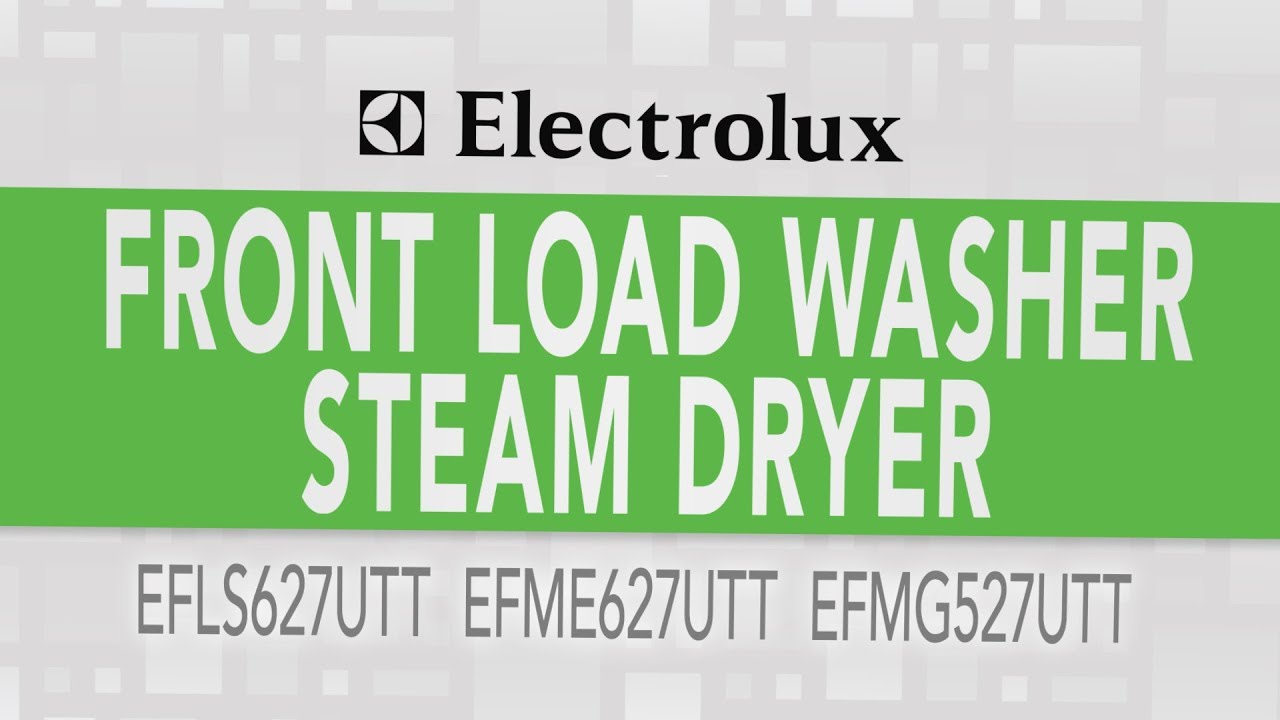 Electrolux perfect steam washer manual